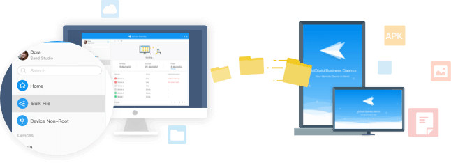 android file transfer for multiple devices