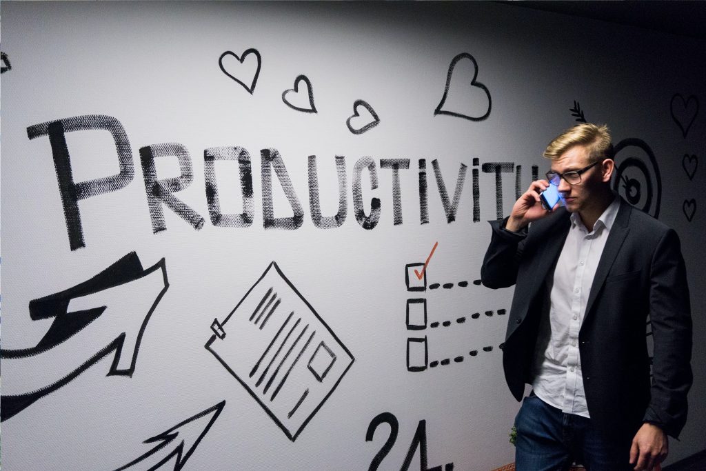 business productivity at work