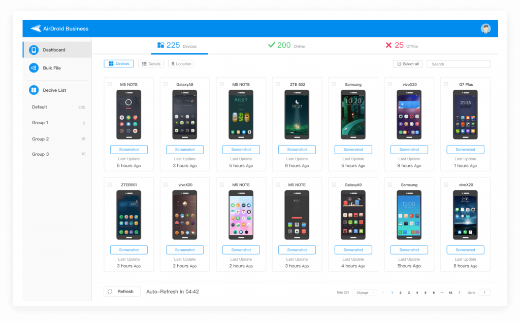 remote control android devices airdroid business