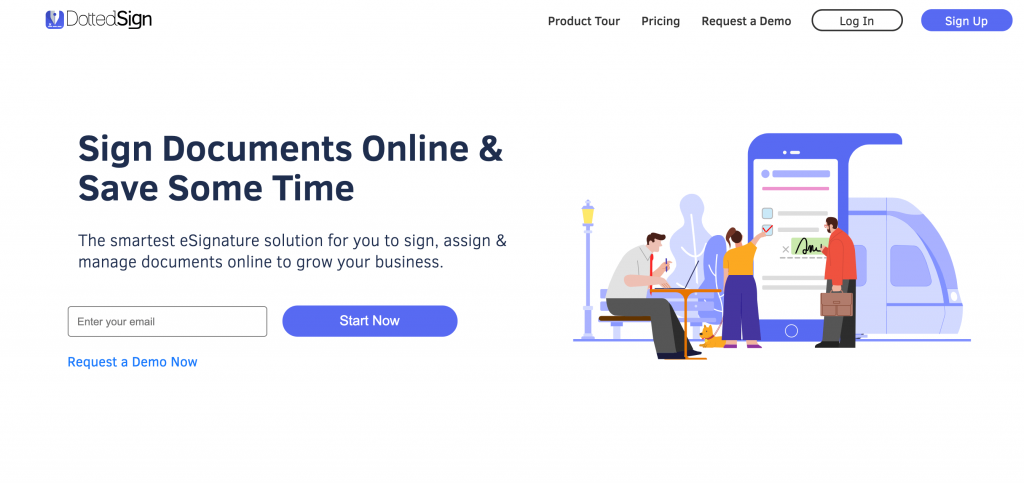 dottedsign esignature service