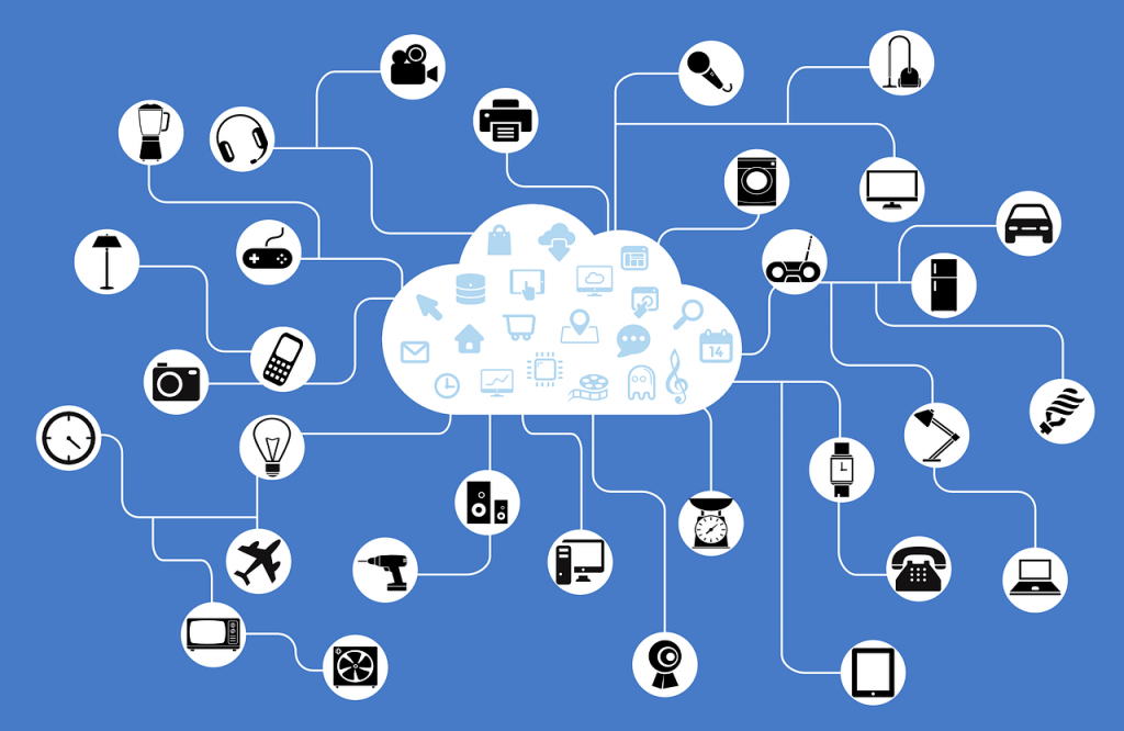 cloud network illustration