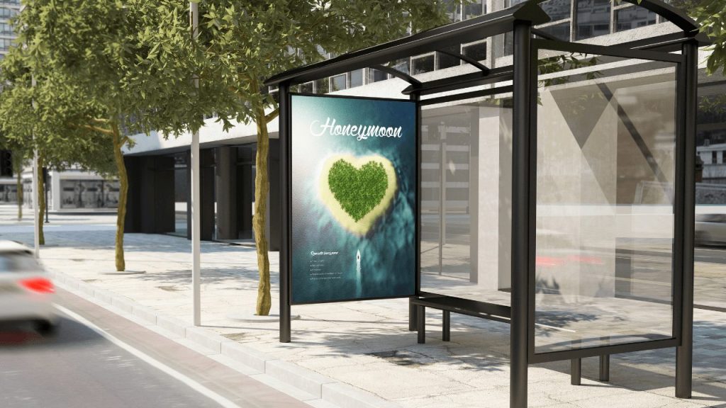 10 Exciting ways Digital Signage can Improve your Business bus stop sign display