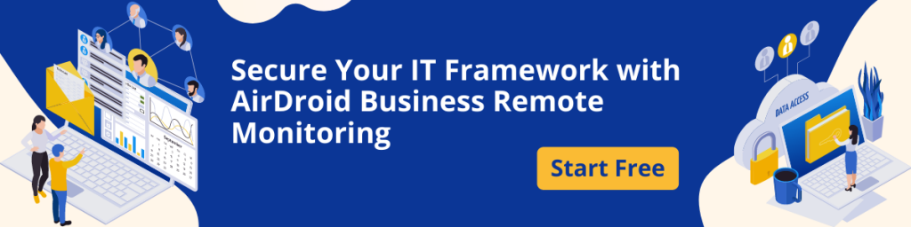 airdroid business remote monitor management free trail banner