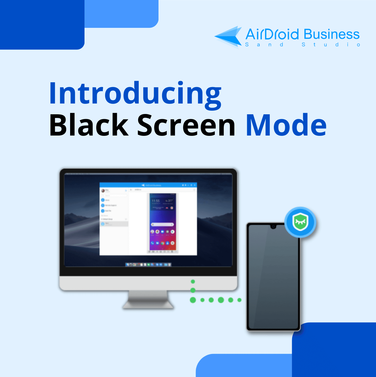 [New Feature] Ensure Your Corporate Privacy with Black Screen Mode in