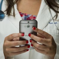 mobile device used in healthcare