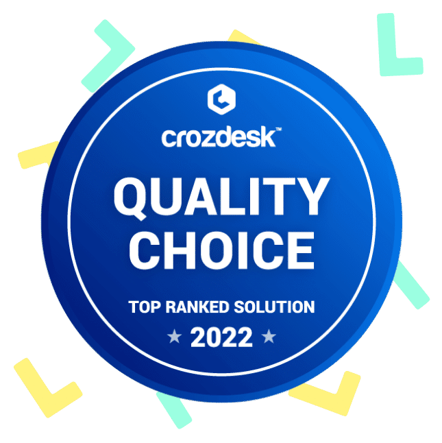 Quality Choice Badge from Crozdesk