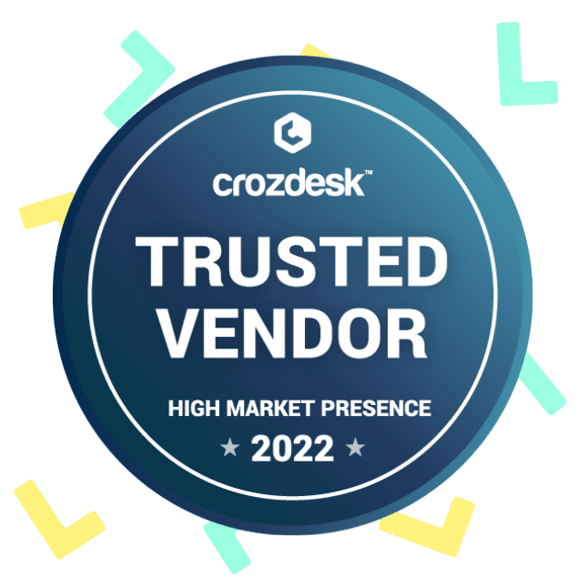 Trusted Vendor Badge from Crozdesk
